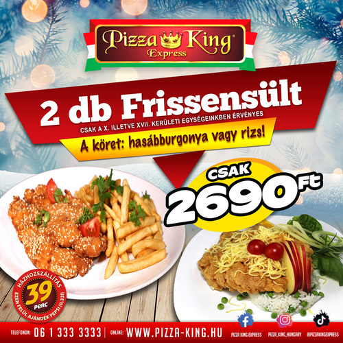 Páros Frissensült ajánlat csak a X és XVII. kerületi üzletünkben