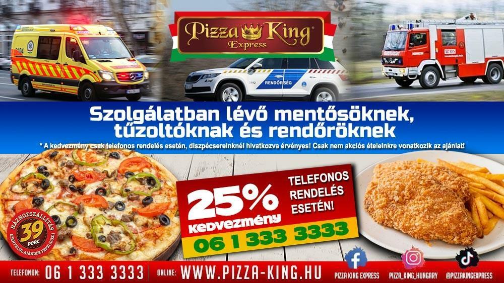 Pizza King 13 - Online rendelés - Házhozszállítás