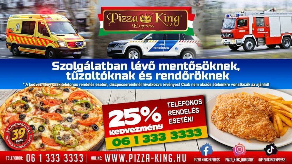 Pizza King 7 - Online rendelés - Házhozszállítás