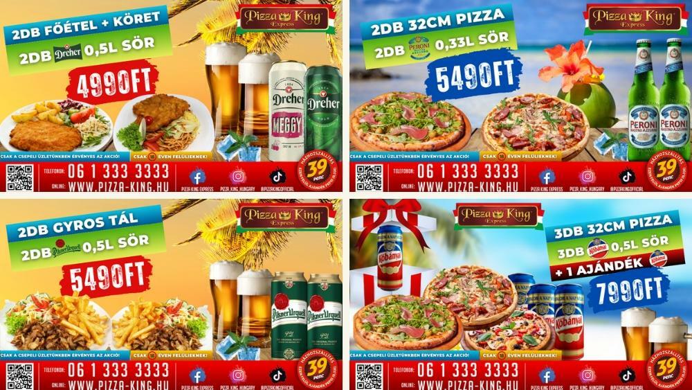 Pizza King 7 - Online rendelés - Házhozszállítás