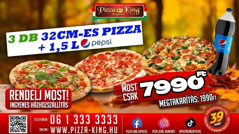Pizza King 7 - Online rendelés - Házhozszállítás